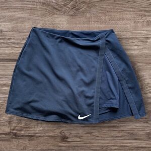 Nike Dri-FIT Navy Blue Tennis Skort Wrap Style XS